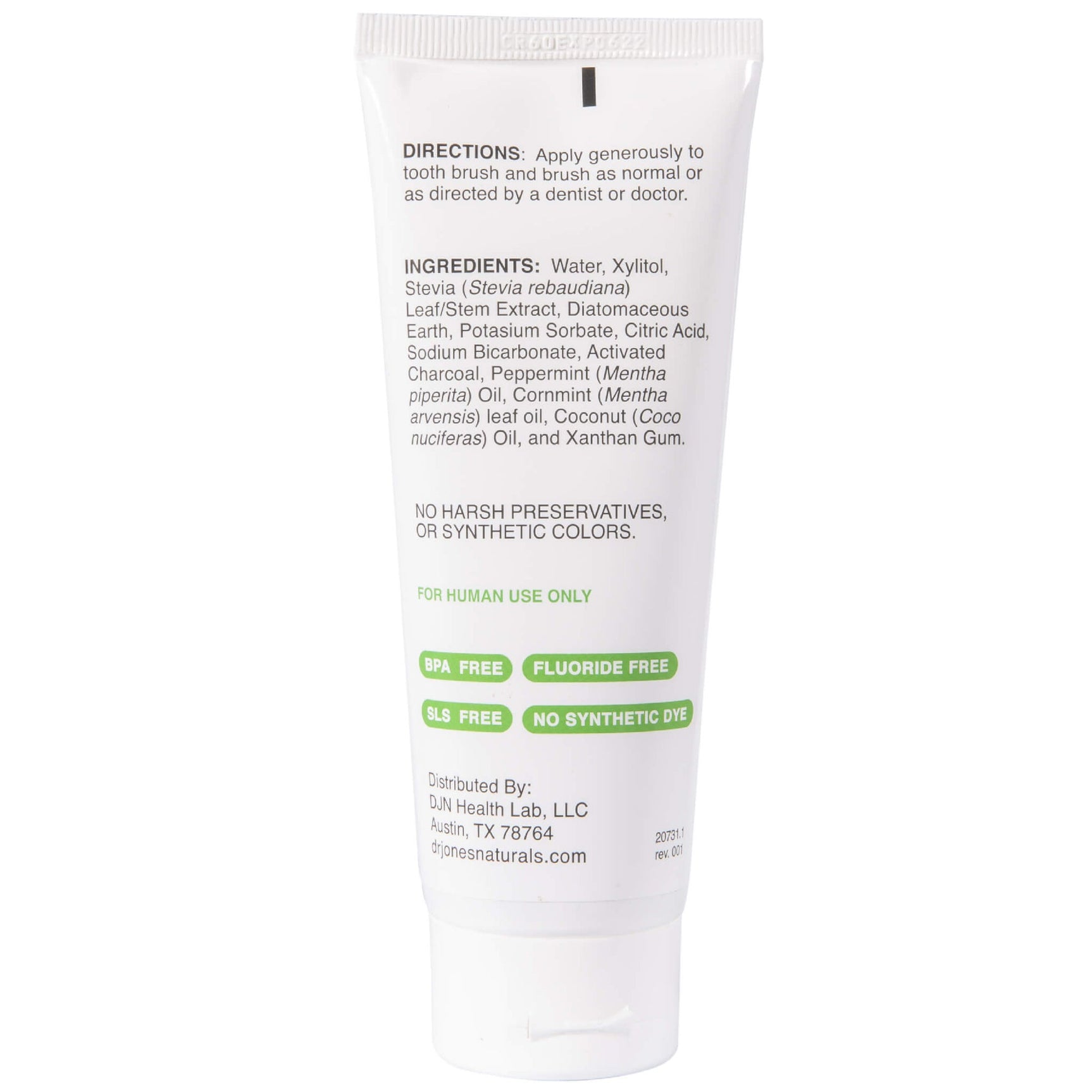 Activated Charcoal Toothpaste