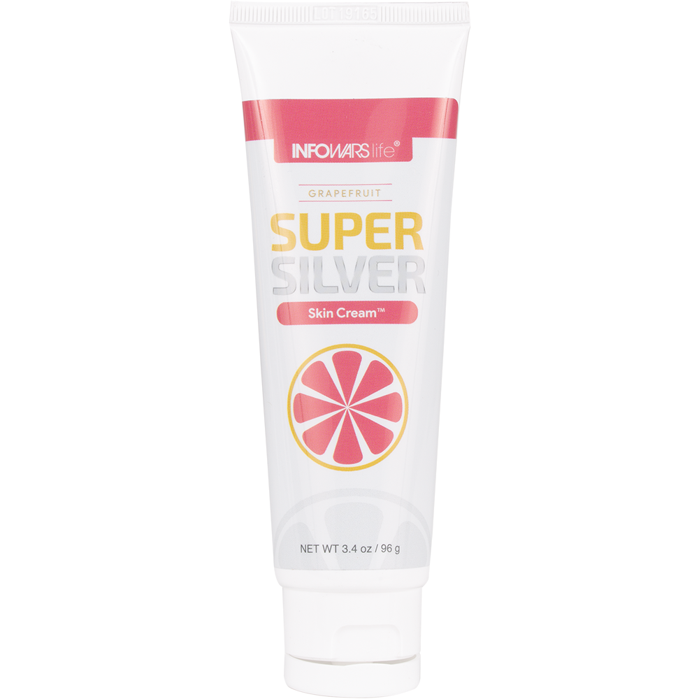 SUPERSILVER Grapefruit Skin Cream with NANO SILVER and Hyaluronic Acid