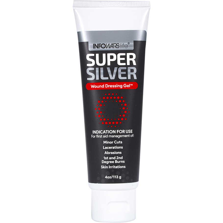 SUPERSILVER Wound Dressing Gel™ FIRST AID and SUNBURN RELIEF with NANO SILVER