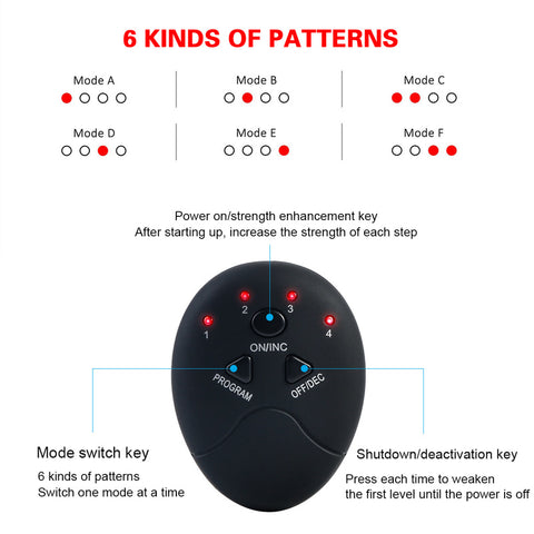 Image of Abdominal muscle trainer sports Abs stimulator for exercise