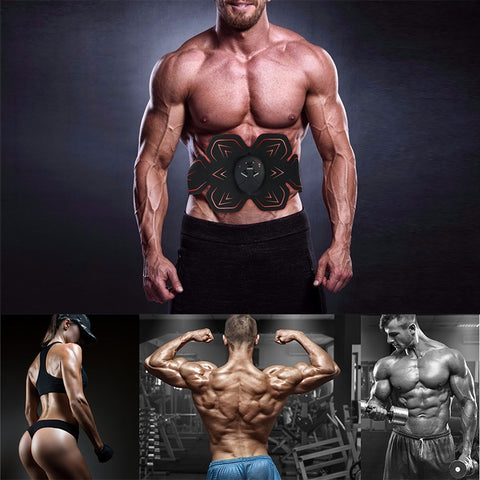 Image of Abdominal muscle trainer sports Abs stimulator for exercise