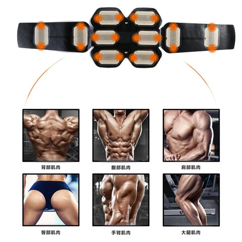 Image of Abdominal muscle trainer sports Abs stimulator for exercise