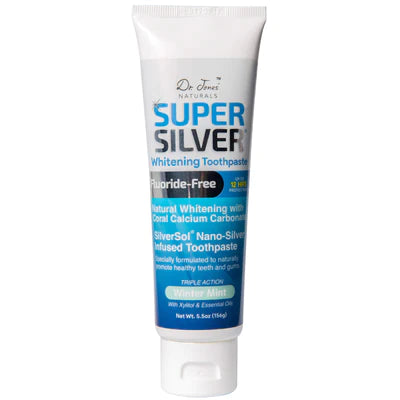 Triple Action Super Silver Whitening Toothpaste