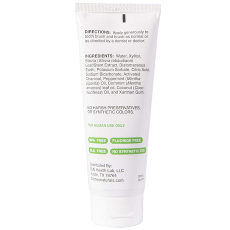 Activated Charcoal Toothpaste