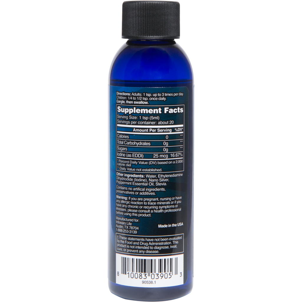 SUPERBLUE SILVER Immune Support Spray with NANO SILVER