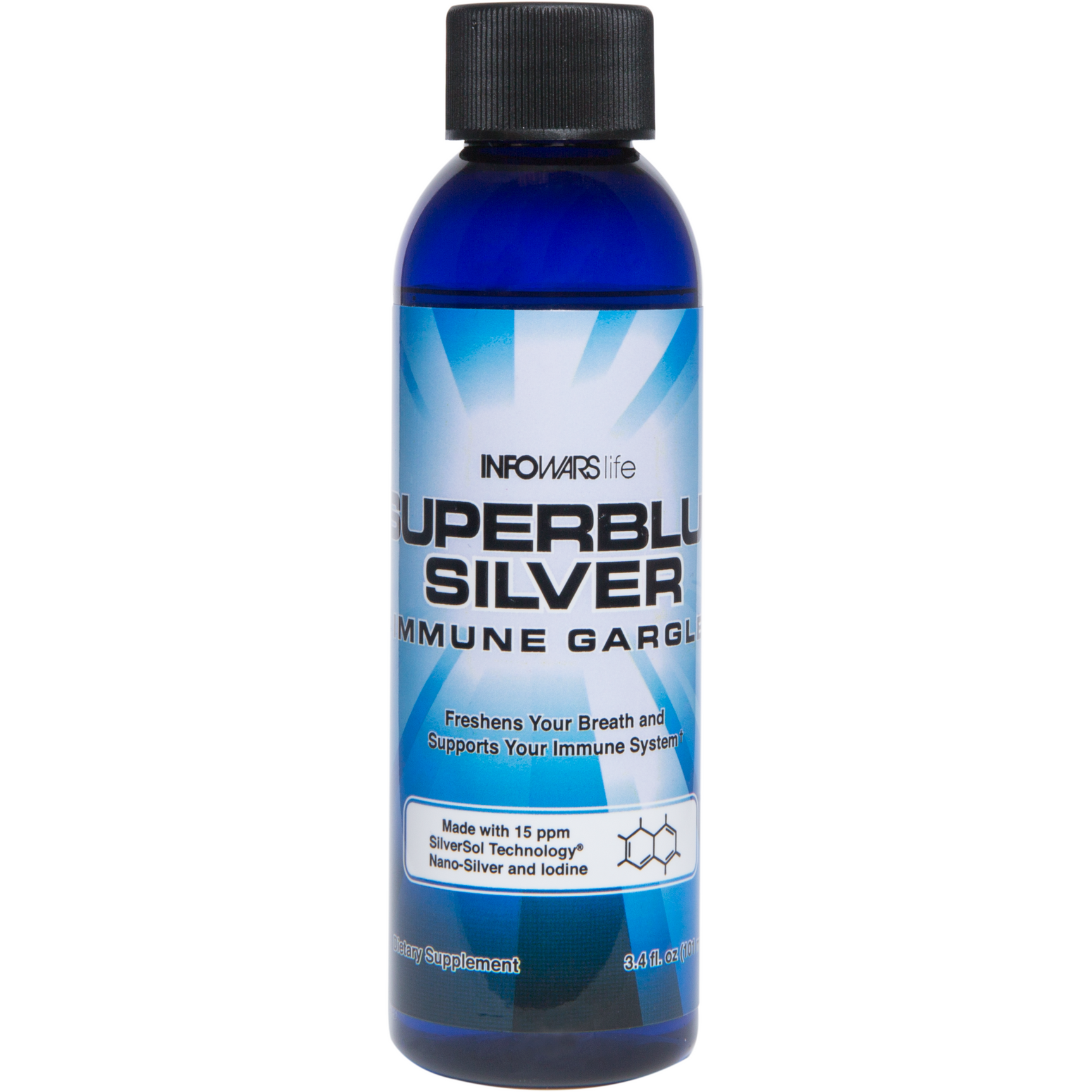 SUPERBLUE SILVER Immune Support Spray with NANO SILVER