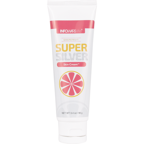 Image of SUPERSILVER Grapefruit Skin Cream with NANO SILVER and Hyaluronic Acid