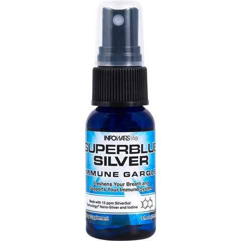 Image of SUPERBLUE SILVER Immune Support Spray with NANO SILVER