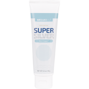 SUPERSILVER Unscented Skin Cream with NANO SILVER and Hyaluronic Acid