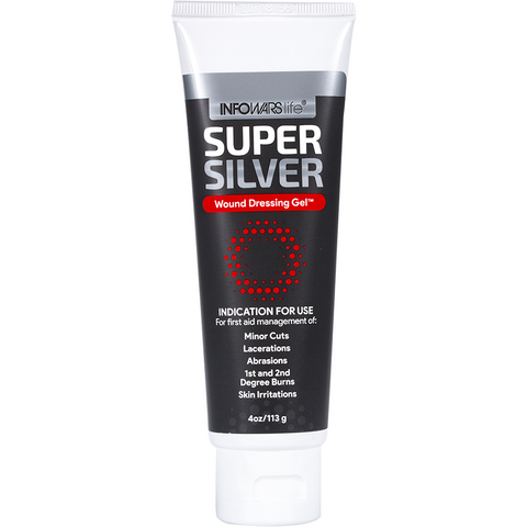 SUPERSILVER Wound Dressing Gel™ FIRST AID and SUNBURN RELIEF with NANO SILVER
