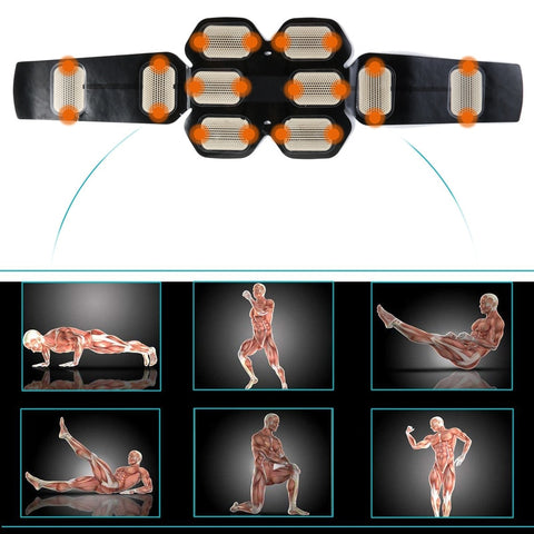 Image of Abdominal muscle trainer sports Abs stimulator for exercise